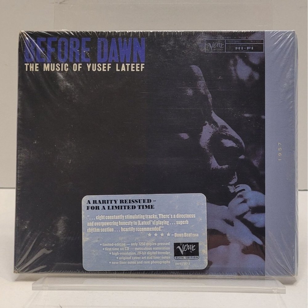The Music Of Yusef Lateef Before Dawn Limited CD 1998 Verve Elite Edition SEALED